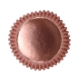Preview: Cupcake Backförmchen - Rose Gold Metallic
